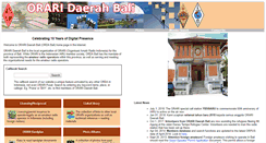 Desktop Screenshot of orari-bali.org